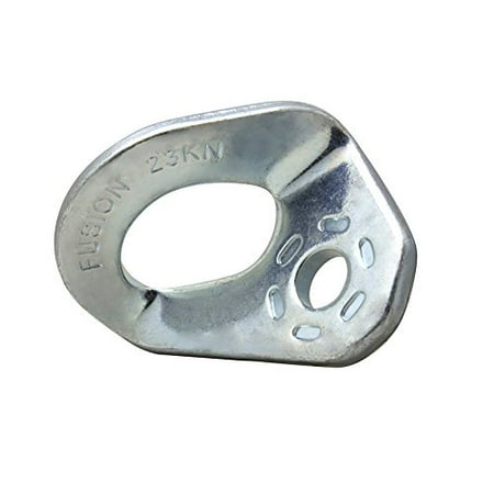 Fusion Climb Cabal 3//8 23KN Zinc Plated Steel Anchor Bolt Hanger Silver